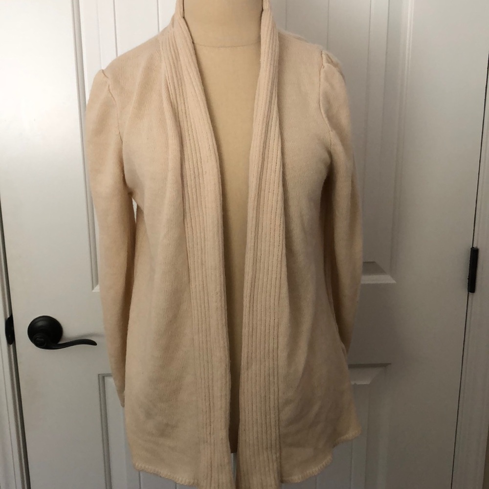 Cream cardigan